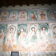 Cemetery chapel with frescoes