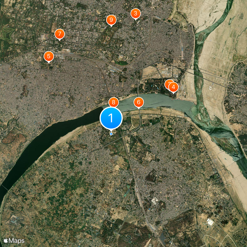 Sam Higginbottom Institute of Agriculture, Technology and Sciences Map