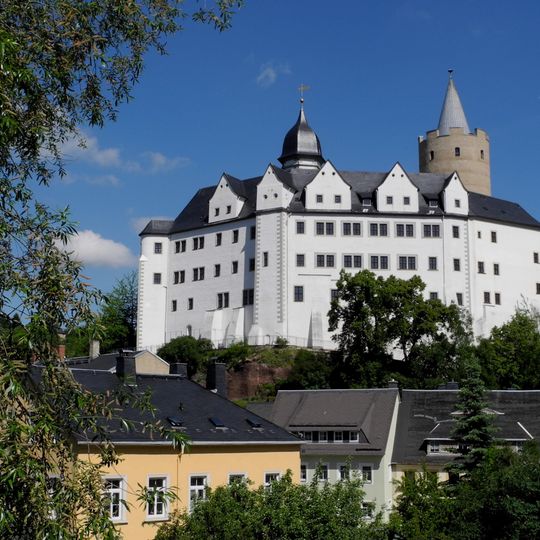 Einzeldenkmale der Sachgesamtheit Schloss Wildeck mit Bergfried »Dicker Heinrich«: Bergfried und Jagdschloss Schloss Wildeck 1