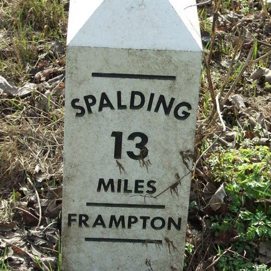 Milestone North Of West End Road Junction