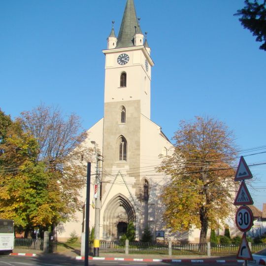 Lutheran church in Reghin