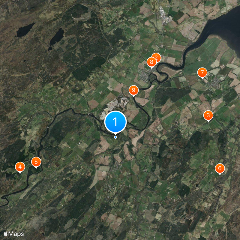 Castillo de Beaufort Mapa