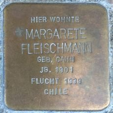Stolperstein dedicated to Margarete Fleischmann