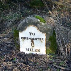 Milestone, 700m E Welsh Way crossroads