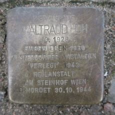 Stolperstein en memoria de Waltraud Hoh