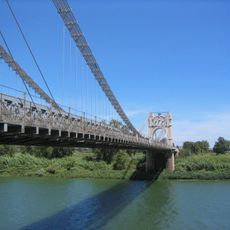 Amposta suspension bridge