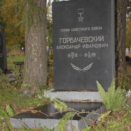 Могила Горбачевского А.И. , Героя Советского Союза