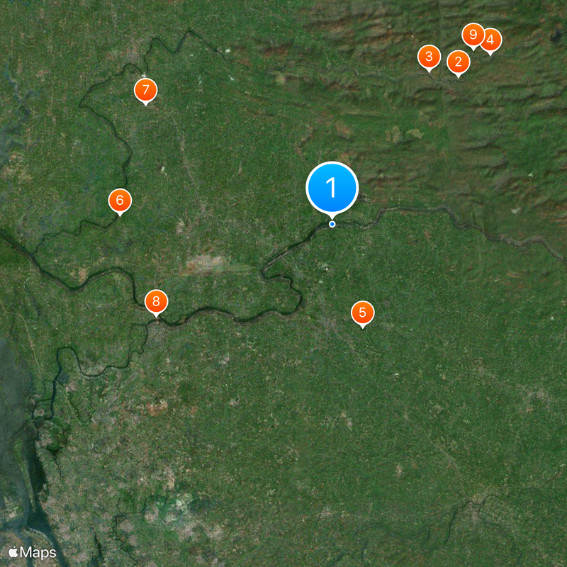 Aster Medcity Map