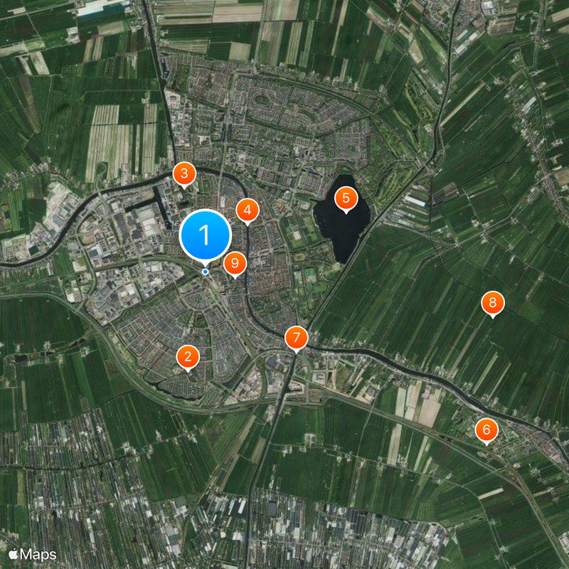 Alphen aan den Rijn Map