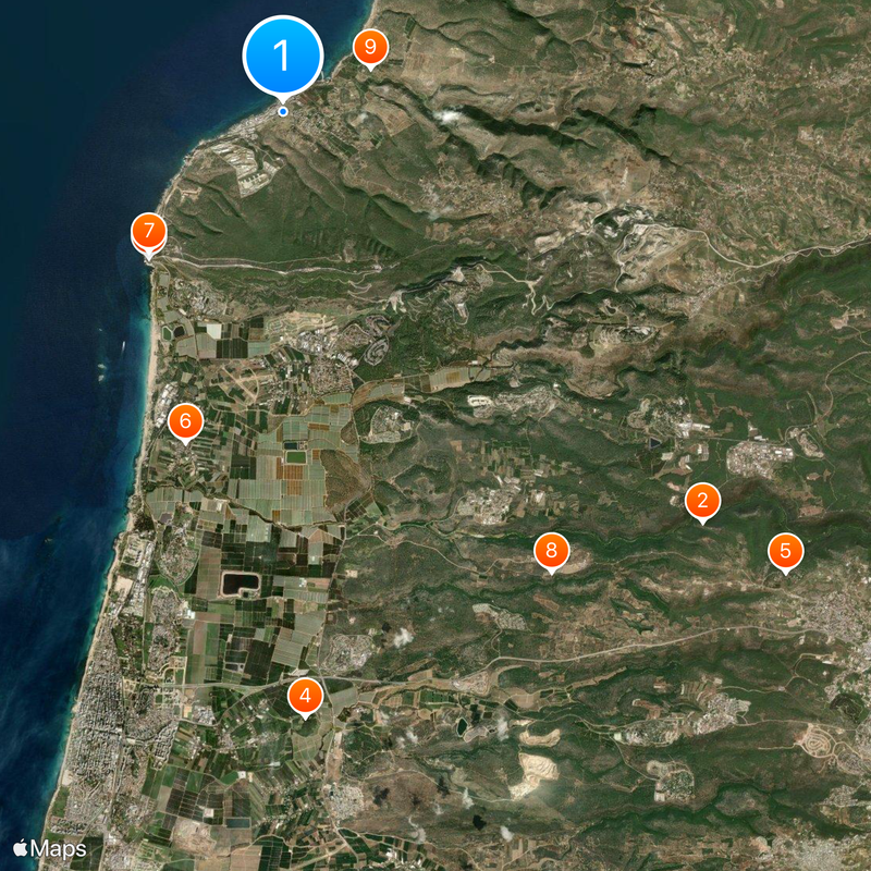 United Nations Interim Force in Lebanon Map