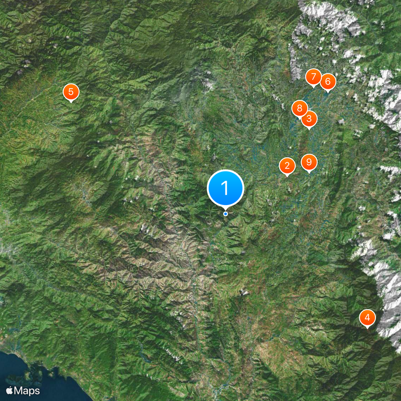 Kabupaten de Tana Toraja Carte