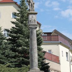 Betsäule mit segnendem Christus in Crostwitz
