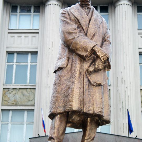 Statue of Tomáš Garrigue Masaryk in Bratislava
