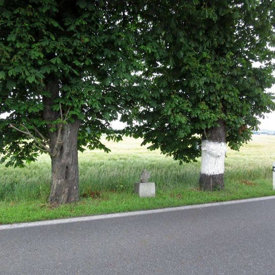 Kříž západně od Plíškovic