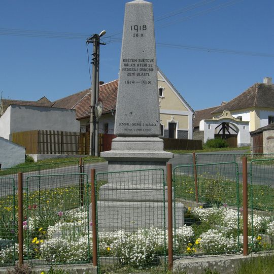 Pomník padlým ve Vlastci