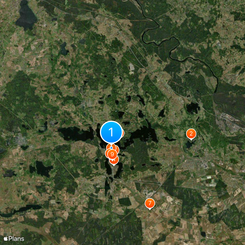 Trakai Island Castle Map