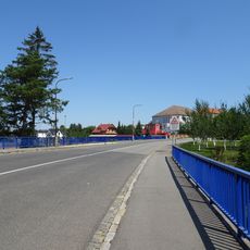 Most Komenského ulice přes Nivničku v Nivnici