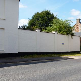 Garden Wall To West Of No 4, And Return To Bell Lane