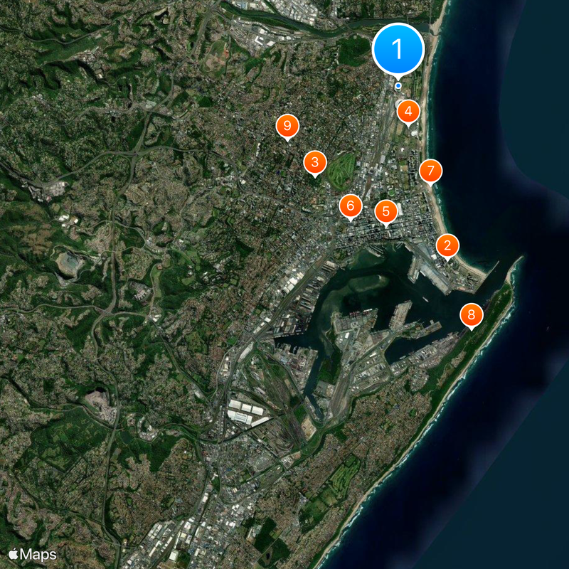 Kings Park Stadium Mapa