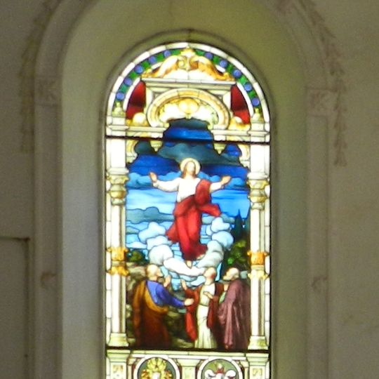 Vitrāža "Kristus debesbraukšana"