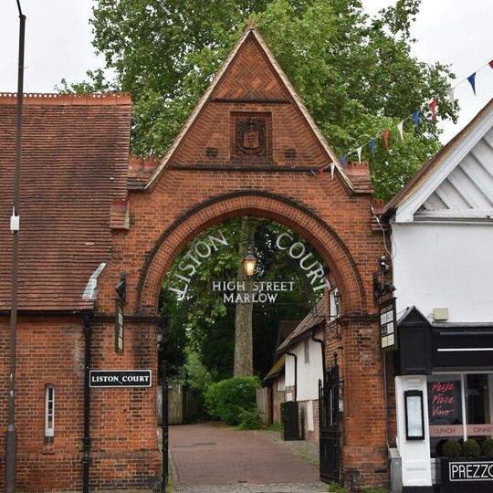 Entrance Gate And Stables At New Court