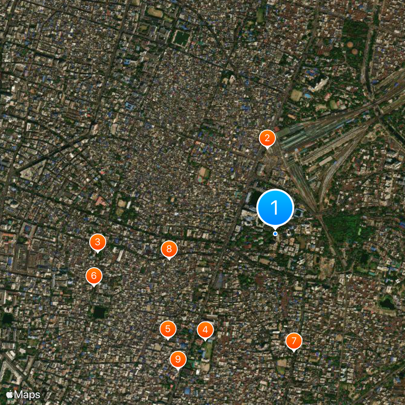 Nil Ratan Sircar Medical College and Hospital Mappa