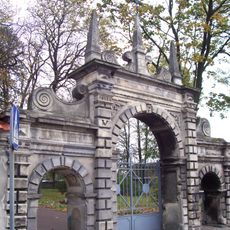 Brama zachodnia, poł. XVII