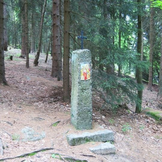 Křížová cesta Slovanka-Ježíši vložen kříž