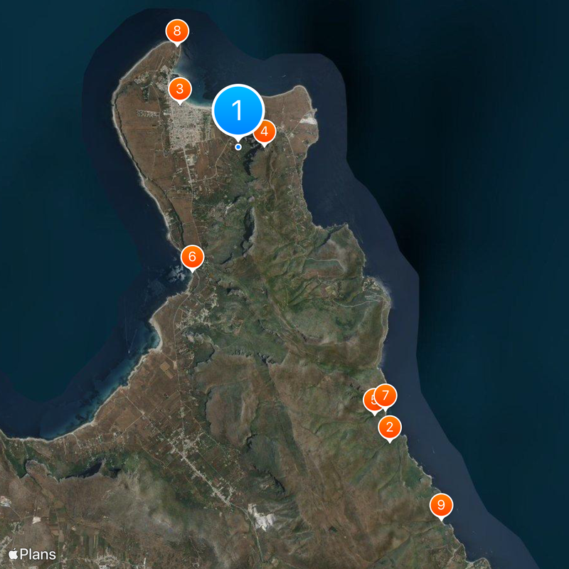 San Vito Lo Capo Kaart