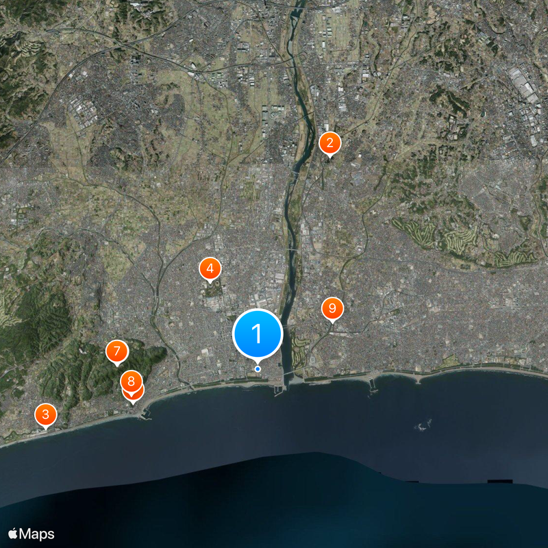Hiratsuka Gakuen High School Map
