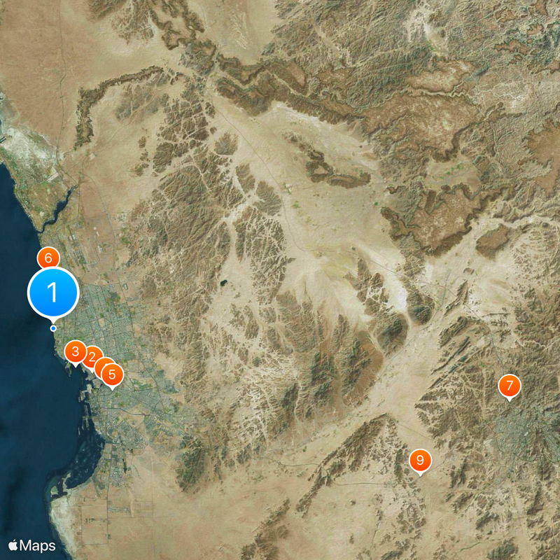 Al-Shallal Theme Park Mapa