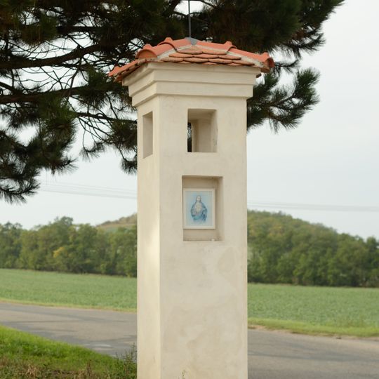 Column shrine in Letkovice