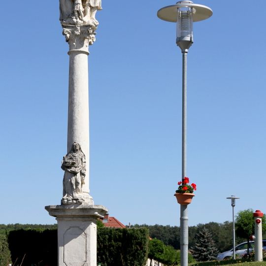Figurenbildstock, Familiensäule