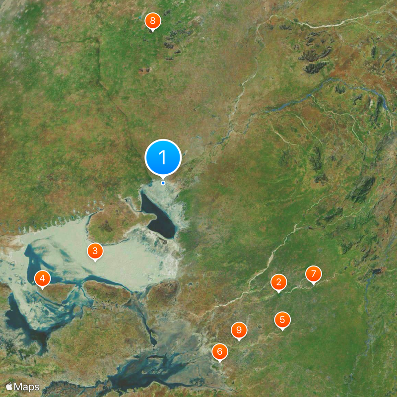 Luni River Map