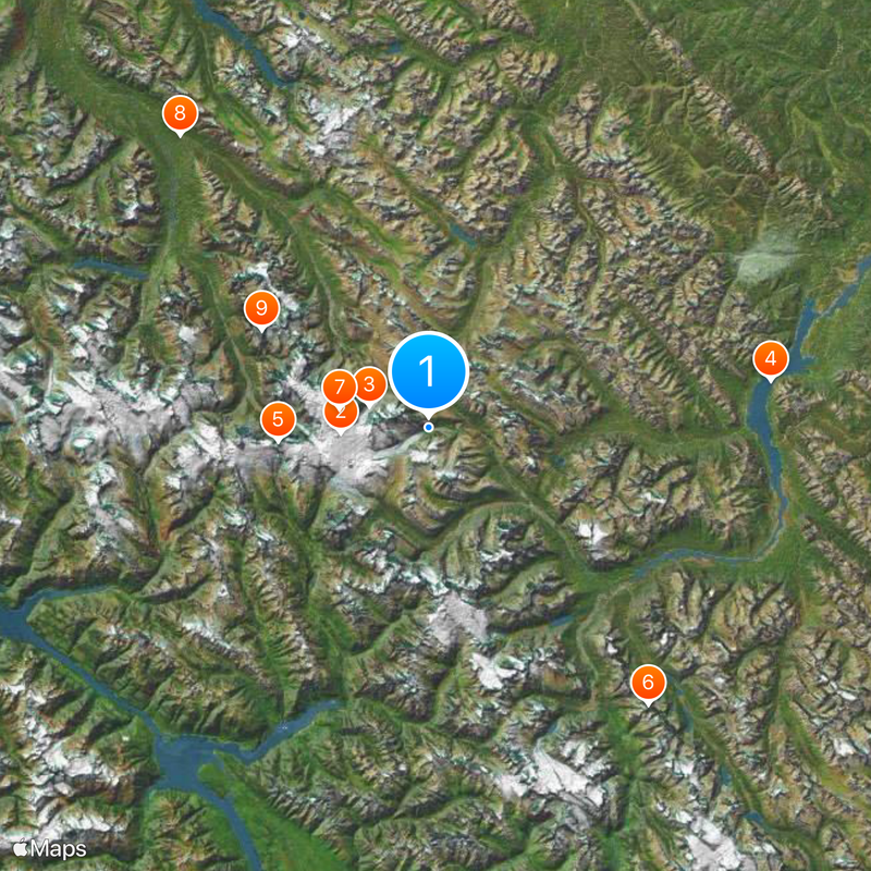 North Saskatchewan River Map