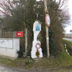 Boží muka na Pražské ulici v Kostelci nad Černými lesy