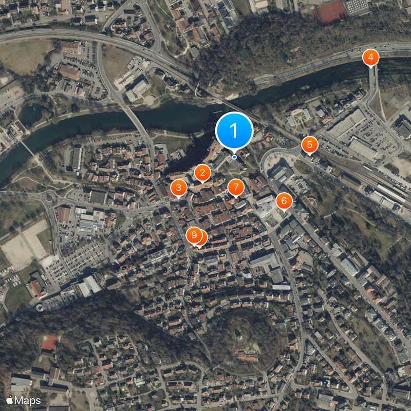 Sigmaringen Castle Map