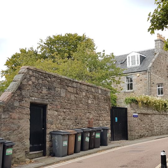 Garden Wall, 5 Dunbar Street, Old Aberdeen, Aberdeen