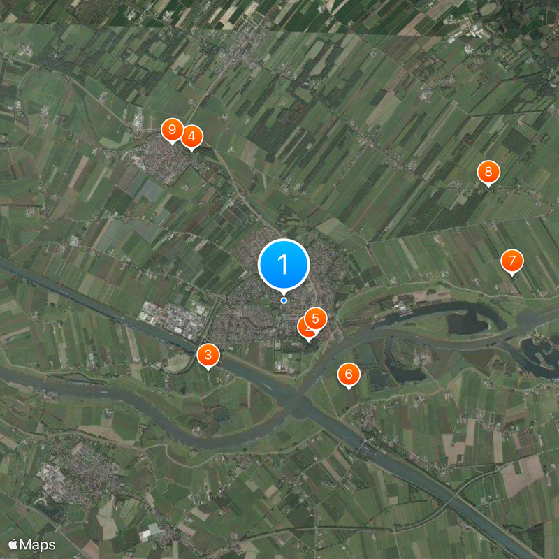 Wijk bij Duurstede Carte