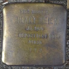 Stolperstein en memoria de Henry Meier