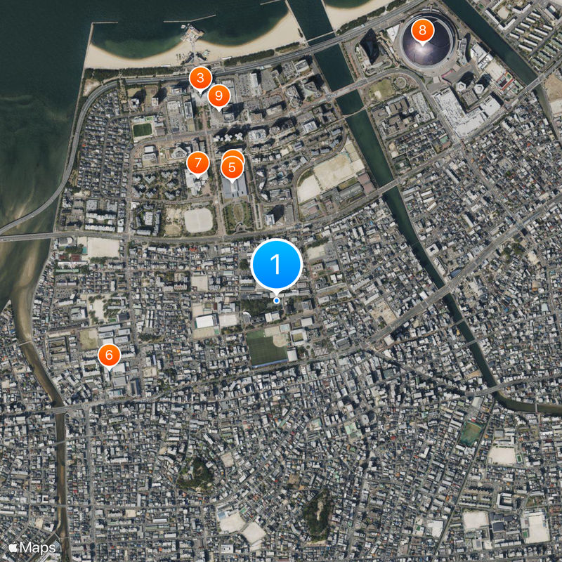 Seinan Gakuin University Map