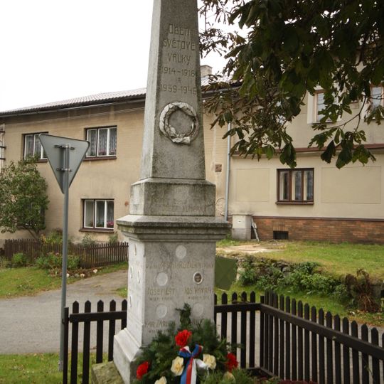 Památník obětem světových válek v Dřevíkově
