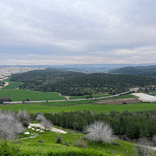 תצפית לכיוון עמק האלה ובית שמש
