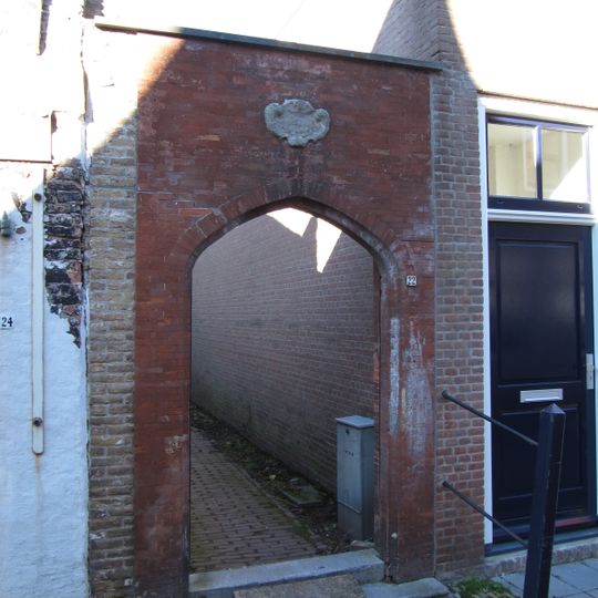 Gildepoortje bij Venkelstraat 20