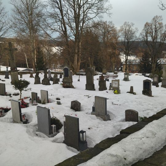 Cemetery in Říčky v Orlických horách