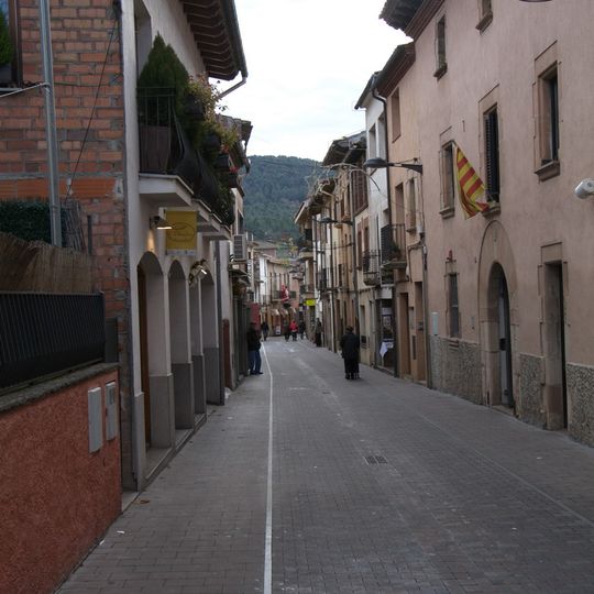 Carrer Major d'Aiguafreda
