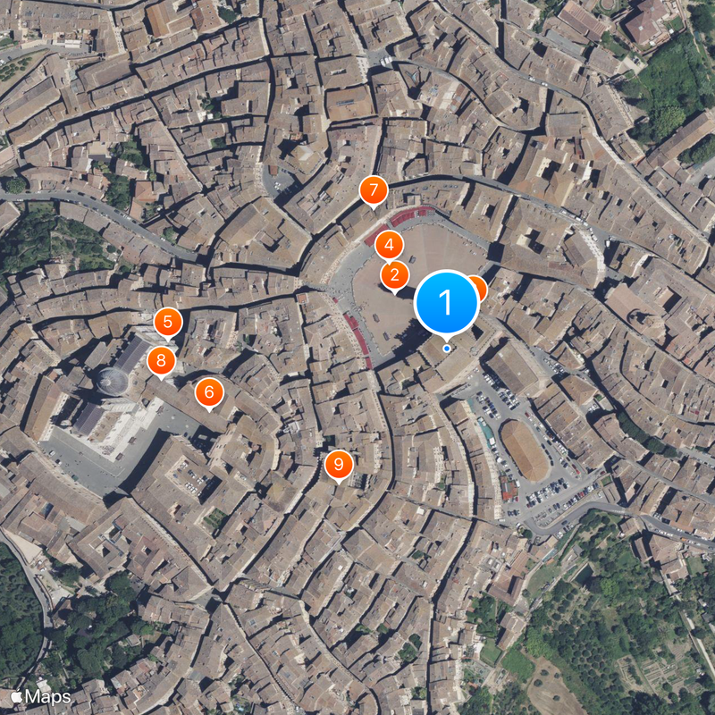 Palazzo Pubblico Karte