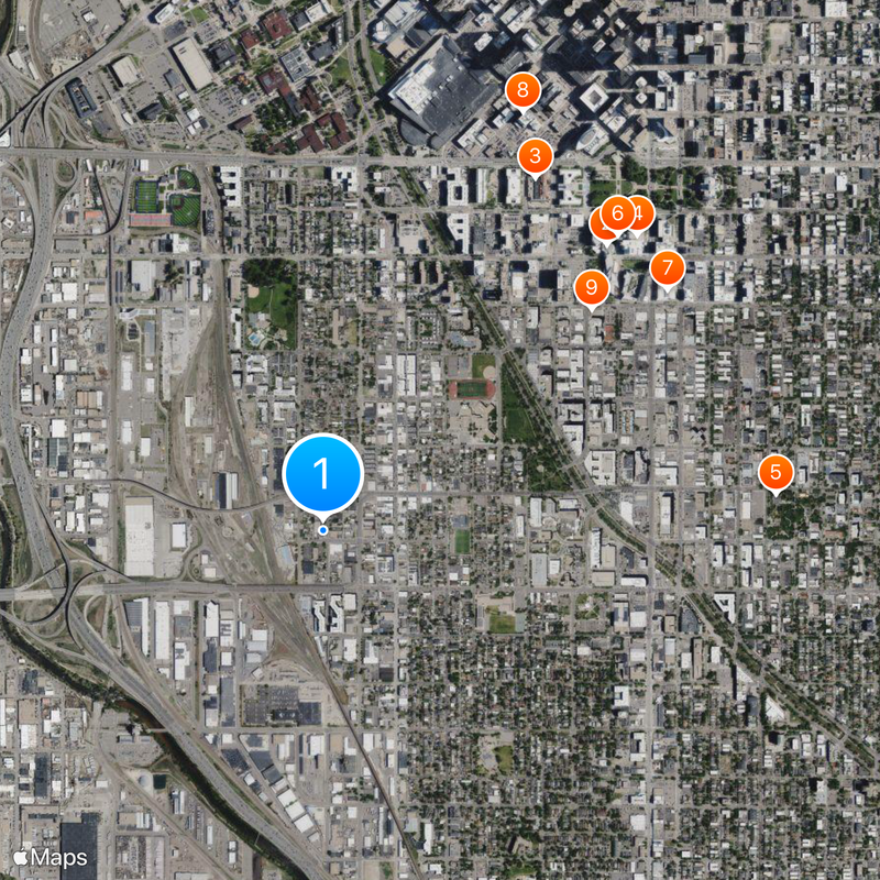 Jesus the Homeless Map