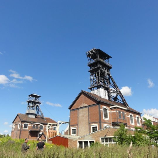 Paysage et ensemble miniers de la fosse n°9-9bis