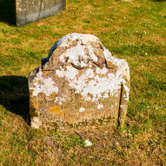 White Headstone Approximately 2 Metres South-East Of Chancel Of The Church Of St Winifred